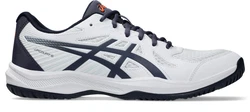 Asics UPCOURT 6 Hallenschuh Rot/Weiß/Dunkelblau/Blau/Hellblau