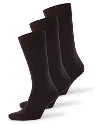 Nils Sundström Freizeitsocken Dunkelbraun/Schwarz/Lila