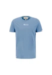 Alpha Industries T-Shirt Organics EMB Hellblau/Blau/Grau