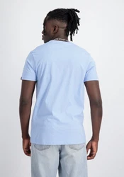 Alpha Industries T-Shirt Alpha Label T Hellblau/Blau/Pastell