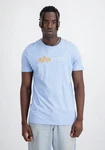 Alpha Industries T-Shirt Alpha Label T Hellblau/Blau/Pastell Alpha Industries T-Shirt Alpha Label T Hellblau/Blau/Pastell