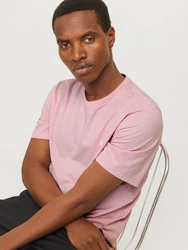 JACK & JONES T-Shirt JJEPaulos Rosa/Lila