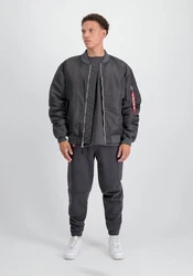 Alpha Industries Bomberjacke MA-1 (CS) Dunkelgrau/Hellgrau/Grau