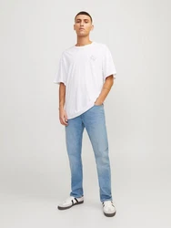 JACK & JONES Jeans JJIMIKE JJORIGINAL hellblau