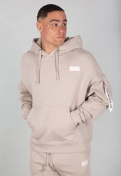Alpha Industries Hoodie OS Beige/Khaki/Braun