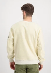 Alpha Industries Sweater Teddy Gelb/Creme/Weiß/Khaki/Beige