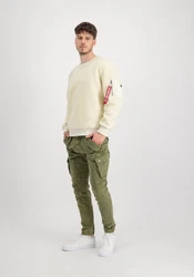 Alpha Industries Sweater Teddy Gelb/Creme/Weiß/Khaki/Beige
