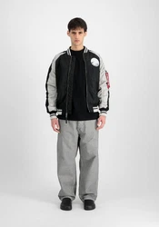Alpha Industries Puffer Vest Bomberjacke Creme