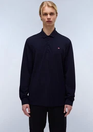 Langarm-Poloshirt EALIS LS 1 Mit Rundhalsausschnitt