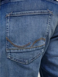 Jack & Jones Slim-fit-Jeans JJIGLENN JJDENVER JJ 144 NOOS Blau/Hellblau