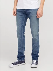 Jack & Jones Slim-fit-Jeans JJIGLENN JJDENVER JJ 144 NOOS Blau/Hellblau