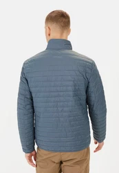 camel active Steppjacke Funktionsjacke Blau/Hellblau/Grau