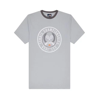 Ellesse T-Shirt Segna Herren Grau/Hellgrau/Silber Ellesse T-Shirt Segna Herren Grau/Hellgrau/Silber