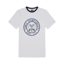 Ellesse T-Shirt Segna Herren Weiß/Creme/Grau/Dunkelblau/Blau
