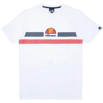 Ellesse T-Shirt Glisenta Tee Weiß/Creme/Gelb/Rot