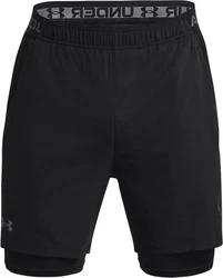Under Armour Sportshorts Vanish Woven 2in1 grau/schwarz