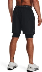 Under Armour Sportshorts Vanish Woven 2in1 grau/schwarz