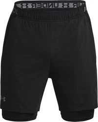 Under Armour Sportshorts Vanish Woven 2in1 grau/schwarz