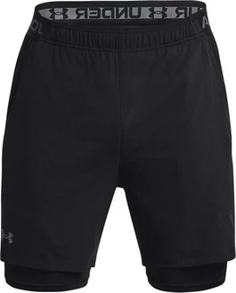 Under Armour Sportshorts Vanish Woven 2in1 grau/schwarz Under Armour Sportshorts Vanish Woven 2in1 grau/schwarz