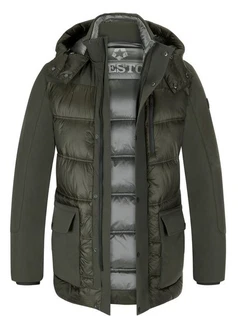 Milestone Steppjacke MSHunter mit abnehmbarer Kapuze