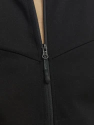 JACK & JONES Sweatjacke Fusion Schwarz/Khaki/Beige