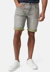 Indicode Jeansshorts INZalento Khaki/Dunkelgrün/Grün