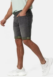 Indicode Jeansshorts INZalento Dunkelgrün/Grün/Braun/Khaki