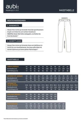 aubi Stoffhose Perfect Fit Herren Jeans Cargo Shorts Modell 616 616