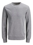 JACK & JONES Herren JJEBASIC Sweat Crew Neck NOOS 12181903 Grau/Hellgrau/Dunkelgrau