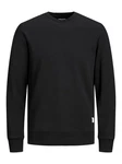 JACK & JONES Herren JJEBASIC Sweat Crew Neck NOOS 12181903 Schwarz