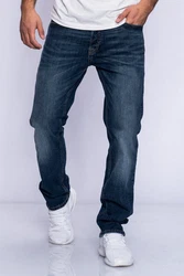 Jack & Jones 5-Pocket Jeans CLARK JJARIS Dunkelblau/Blau/Hellblau