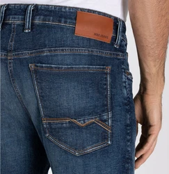 MAC 5-Pocket Jeans Arne Pipe Blau/Dunkelblau