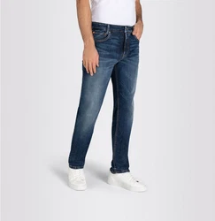 MAC 5-Pocket Jeans Arne Pipe Blau/Dunkelblau