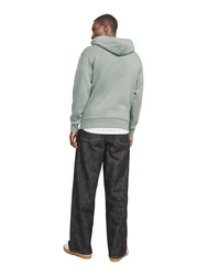Jack & Jones Hoodie JJECORP GRAPHIC SWEAT HOOD Grün/Rosa