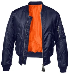 Brandit MA1 Jacket Dunkelblau/Blau