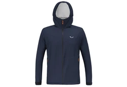 Salewa Outdoorjacke Hardshelljacke PUEZ 2.5L PTX Dunkelblau/Hellblau/Blau