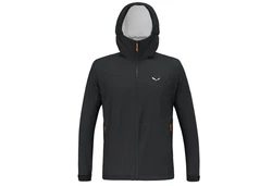 Salewa Outdoorjacke Hardshelljacke PUEZ 2.5L PTX Orange/Dunkelgrau/Schwarz/Rot/Grün/Grau