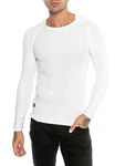 RedBridge Strickpullover mit strukturierten Raglanärmeln Weiß/Creme