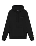 Lyle & Scott Hoodie Embroidered Schwarz/Gelb