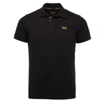 PME LEGEND Poloshirt Polo Shirt Trackway Schwarz/Braun/Dunkelbraun