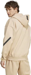 adidas Sportswear Kapuzensweatshirt Z.N.E. FZ Beige/Khaki