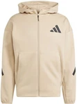 adidas Sportswear Kapuzensweatshirt Z.N.E. FZ Beige/Khaki