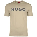 HUGO T-Shirt Dulivio Khaki/Beige