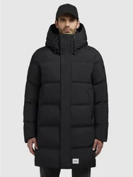 khujo Wintermantel STANK2 Schwarz/Dunkelgrau