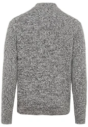 camel active Strickjacke Hellgrau/Grau/Dunkelgrau