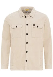 Langarmhemd Cord Overshirt aus reiner Baumwolle