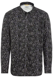 camel active Langarmhemd Button-Down Schwarz/Braun