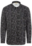camel active Langarmhemd Button-Down Schwarz/Braun