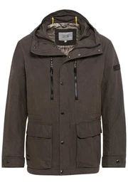 Outdoorjacke Multi-Pocket Jacke mit Kapuze