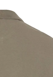 camel active Poloshirt Khaki/Dunkelgrün/Grau